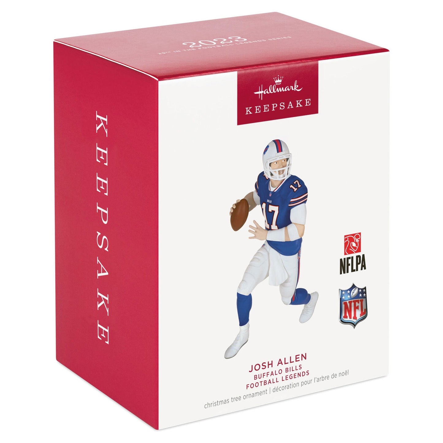 Josh Allen Keepsake Ornament - NFL Football Legends